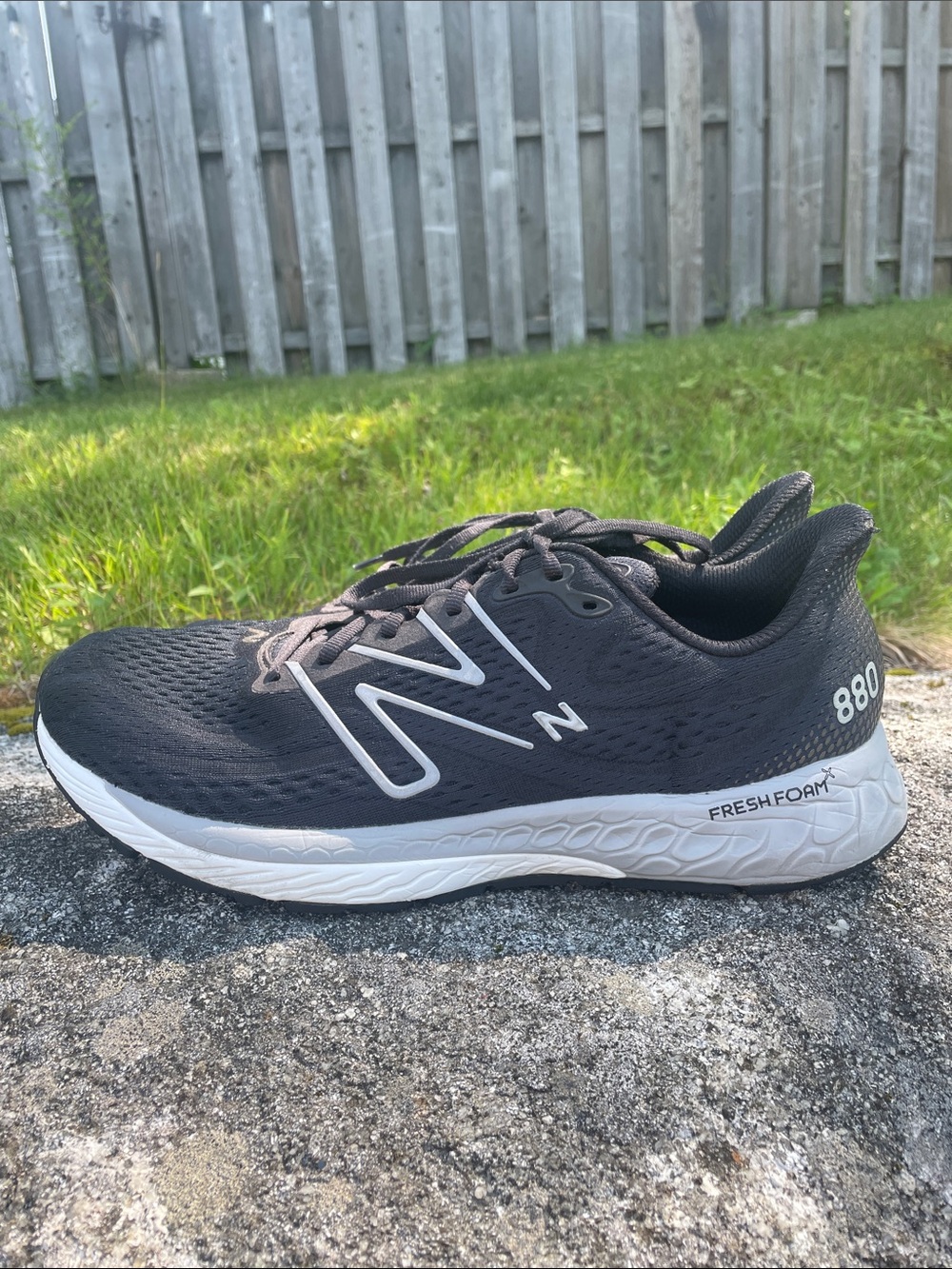 New Balance Men's Fresh Foam X 880v13 Black Running sneakers size 11 extra wide